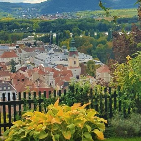 Blick Ueber Krems Mit Gartenpavillon Esterno foto